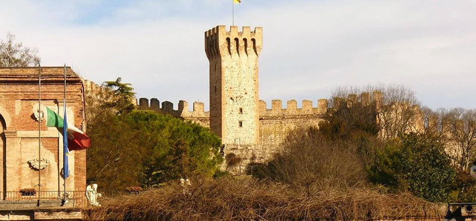 Carrarese's Castle of Padua, Italy